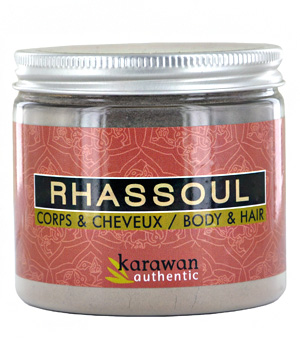 Rhassoul en poudre naturel Karawan