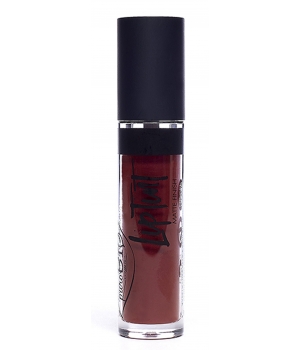 Rouge à lèvres Liquide mat LipTint 07 Vin sombre Purobio Cosmetics