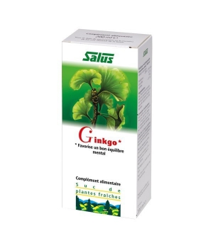 Suc de plantes Bio ginkgo flacon Salus