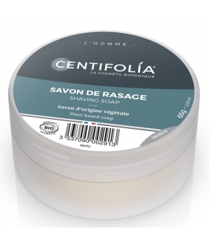 Savon à barbe peau sensible dans sa boite Centifolia