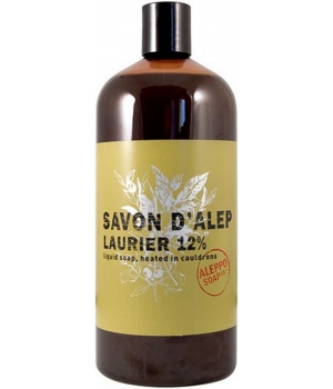 Savon d'Alep liquide Olive et 15% Laurier 1 Tade