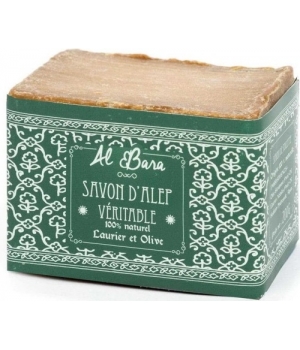 Savon d'Alep olive et 20% de laurier Al Bara