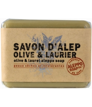 Savon d'Alep Olive et Laurier 100 g Aleppo Tade