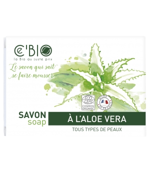 Savon Aloé véra C'bio