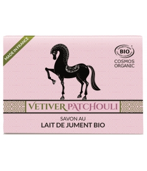 Savon au lait de jument + HE Vetivier/Patchouli C'bio