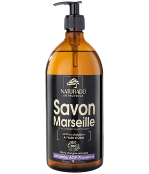 Savon de Marseille liquide Olive Lavande 1 Naturado