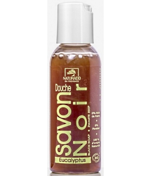 Savon Douche Noir Eucalyptus Naturado