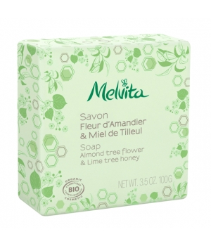 Savon Fleur d'amandier et miel de tilleul Melvita