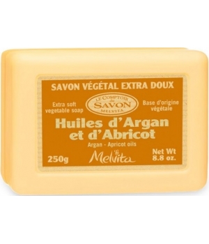 Savon végétal Huiles d'Argan et Abricot Melvita