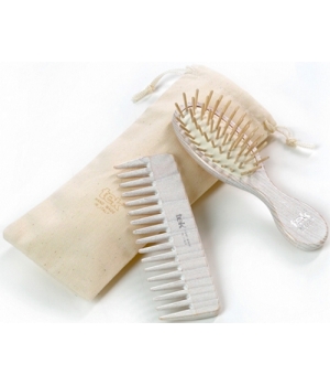 Set de coiffure Brosse et Peigne Tek