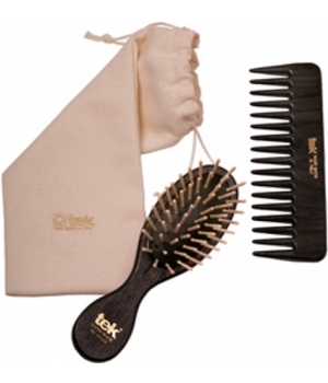 Set de coiffure Brosse et Peigne Tek