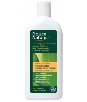 Shampoing crème nourrissant Beurre de Karité Jojoba Douce Nature