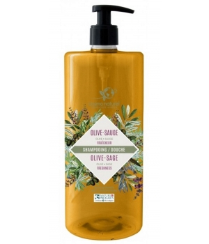 Shampoing douche Olive Sauge Cosmo Naturel