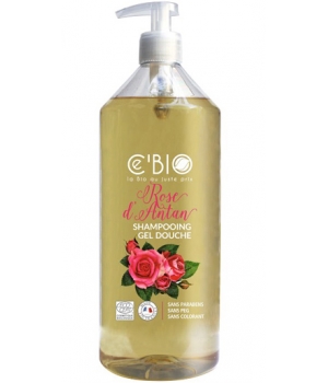 Shampooing douche Rose d'Antan C'bio