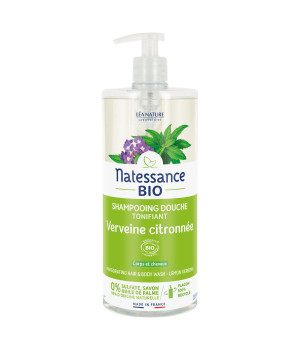 Shampooing douche Verveine Citron Sans Sulfates Natessance