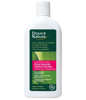 Shampooing Eclat Couleur Grenade Beurre de Karité Douce Nature