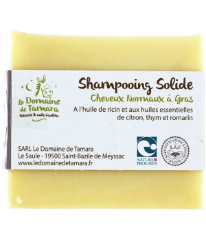 Shampooing solide 100 Le Domaine De Tamara