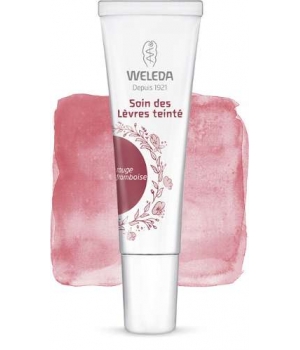 Soin des lèvres teinté rouge Weleda