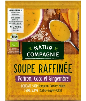 Soupe Potiron Coco Gingembre Natur Compagnie