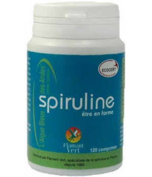 Spiruline 500mg Certifiée Ecocert 120 Flamant Vert