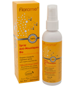 Spray anti moustiques air et textiles Florame