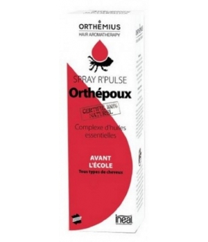 Spray préventif Anti poux (prévient et répulse) naturel Orthebio