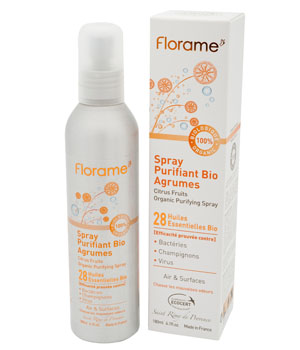 Spray purifiant agrumes aux 28 huiles essentielles Florame