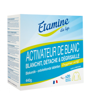 Tablettes blanchissant détachant 20 Etamine du Lys