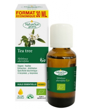 Tea Tree bio Flacon compte gouttes NatureSun'arôms