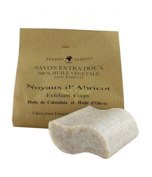 Savon Noyau D'Abricot Extra Doux Surgras Terres Dorees