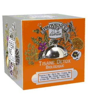 Tisane Be Cube Detox bio 24 sachets 60gr boite Provence D Antan
