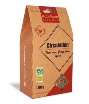 Tisane Circulation Bio 100 Nat et Form
