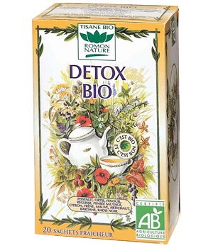 Tisane complexe Détox 20 sachets Romon Nature