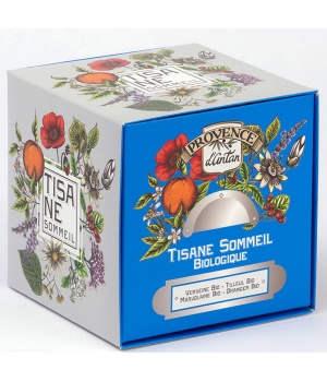 Tisane cube Sommeil bio 24 sachets 36g recharge Provence D Antan