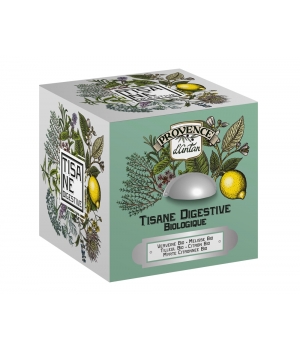 Tisane cube Digestive bio 24 sachets 36g boite Provence D Antan