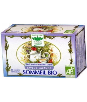 Tisane Sommeil Lavande bio 20 sachets Romon Nature
