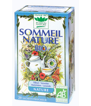 Tisane Sommeil Nature 20 sachets Romon Nature