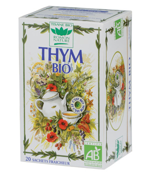 Tisane Thym Bio 20 sachets Romon Nature
