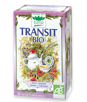 Tisane Transit 20 sachets Romon Nature