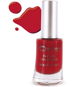 Vernis n°42 Rouge Poinsettia Couleur Caramel