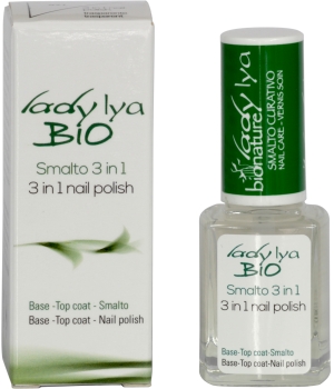 Vernis soin 3 en 1 Top Coat LadyLya Bio