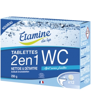 Etamine du Lys 12 Tablettes WC 2 en 1