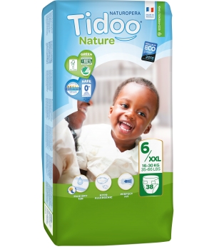 Tidoo 38 couches Jumbo Pack (T6/XXL) 16/30 Kg