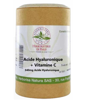 Herboristerie De Paris Acide hyaluronique + Vitamine C 60 gélules