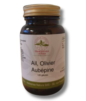 Herboristerie De Paris Ail Olivier Aubépine 120 gélules