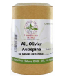 Produits bio santé, bien être Herboristerie De Paris Ail Olivier Aubépine 60 gélules