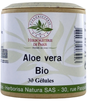 Herboristerie De Paris Aloe Vera bio 30 gélules