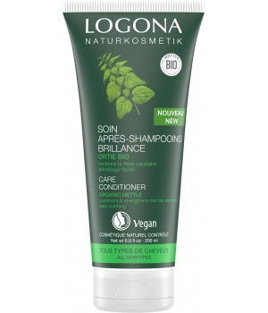 Logona Soin Après shampoing brillance ortie 200ml