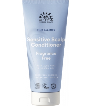 Urtekram Après shampoing sans parfum cuir chevelu sensible 180ml