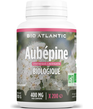 GPH Diffusion Aubépine bio 400mg 200 comprimés